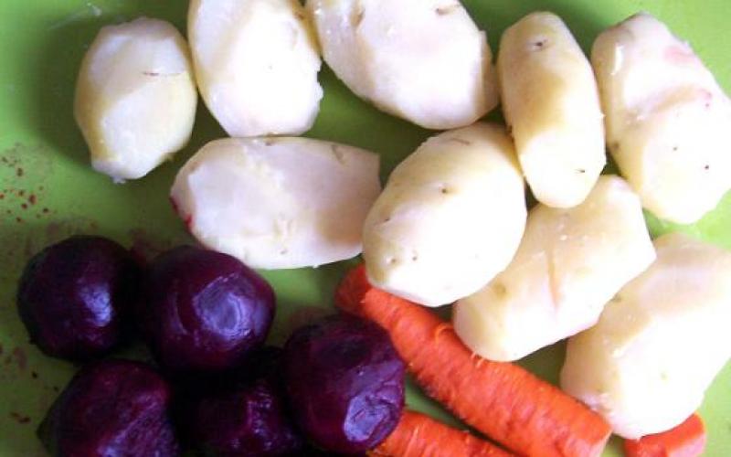Домашний рецепт «Винегрета» с фасолью и квашеной капустой Винегрет классический с фасолью и капустой
